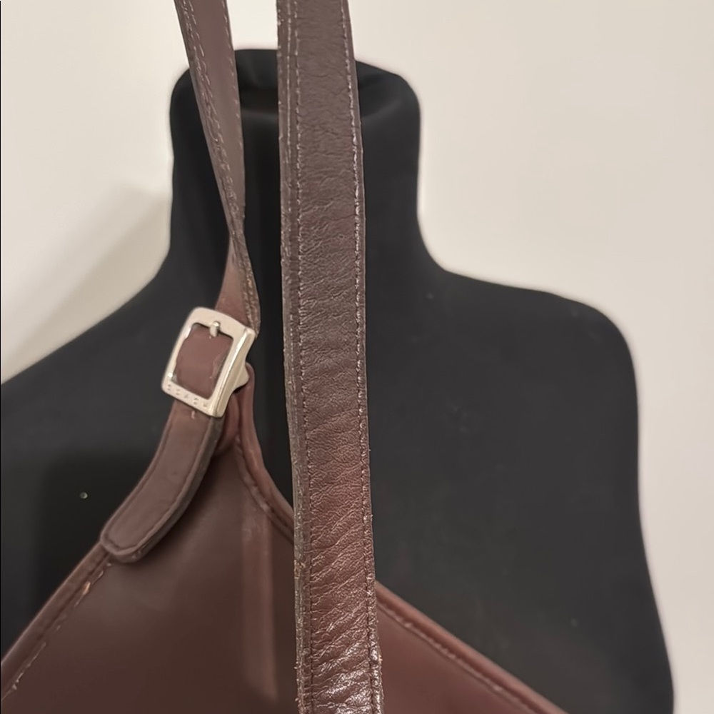 ⭐️SOLD⭐️Coach Hippie Flap Brown Leather Vintage Bag 9135 - Picture 10 of 13